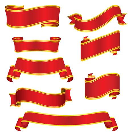 Ribbon PNGs for Free Download .
